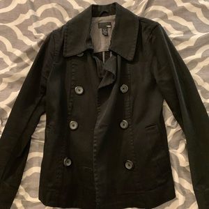 H&M Black Coat, cute and stylish!